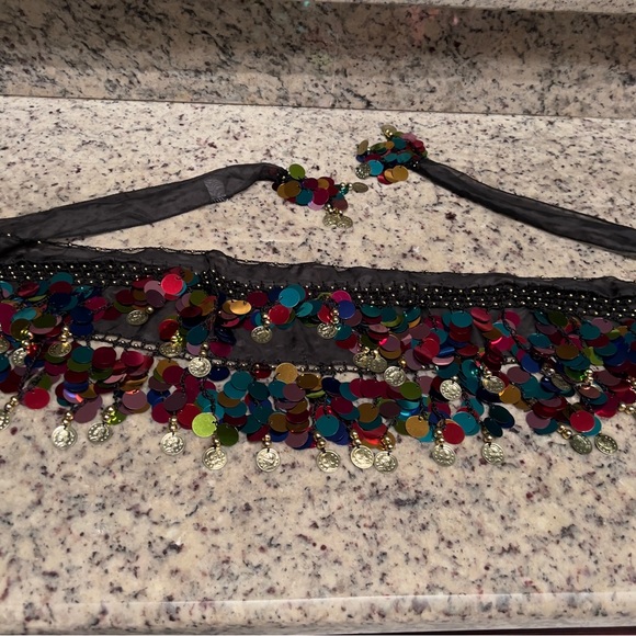 Fashion Womens Belly Dance
Costume Hipskirt Belt - Picture 5 of 6